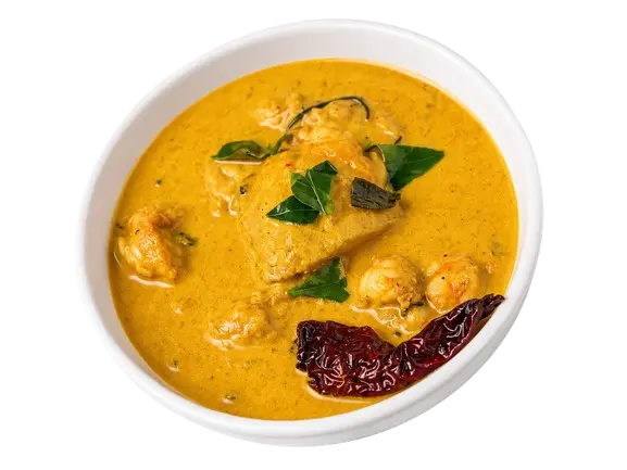 Konju Thengapal Manga Curry